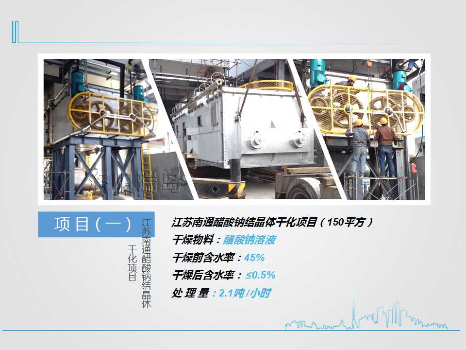 RD干燥機業績展示